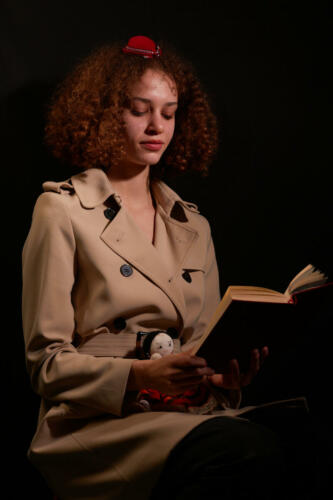 Shooting photo portrait premium avec Clare VELTHOEK