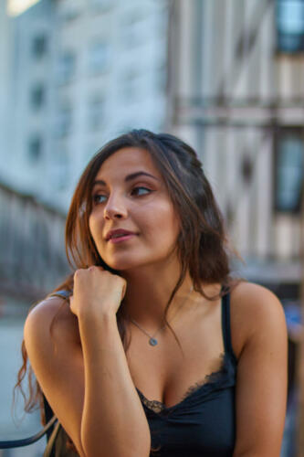 Shooting photo portrait premium 