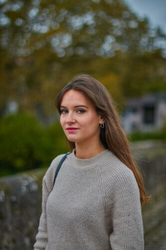 Shooting photo portrait premium