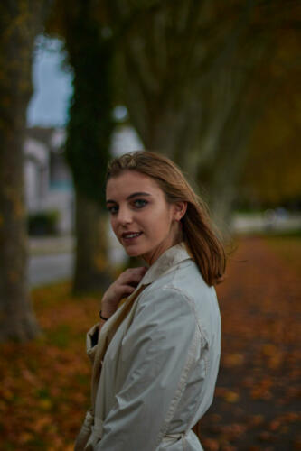 Shooting photo portrait premium 