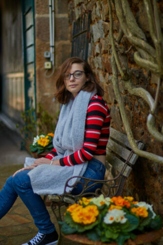 Shooting photo portrait premium avec Nina