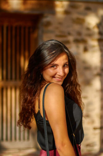 Shooting photo portrait premium 