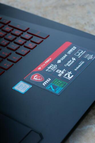 Packshot produit Ordinateur MSI gameur