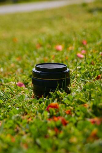 Packshot produit Canon Objectif photo