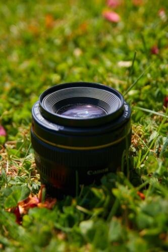 Packshot produit Canon Objectif photo