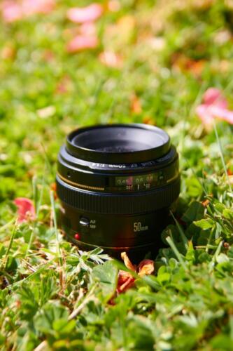 Packshot produit Canon Objectif photo